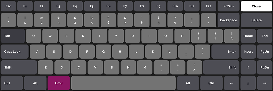 Holo.Draw: Clavier virtuel